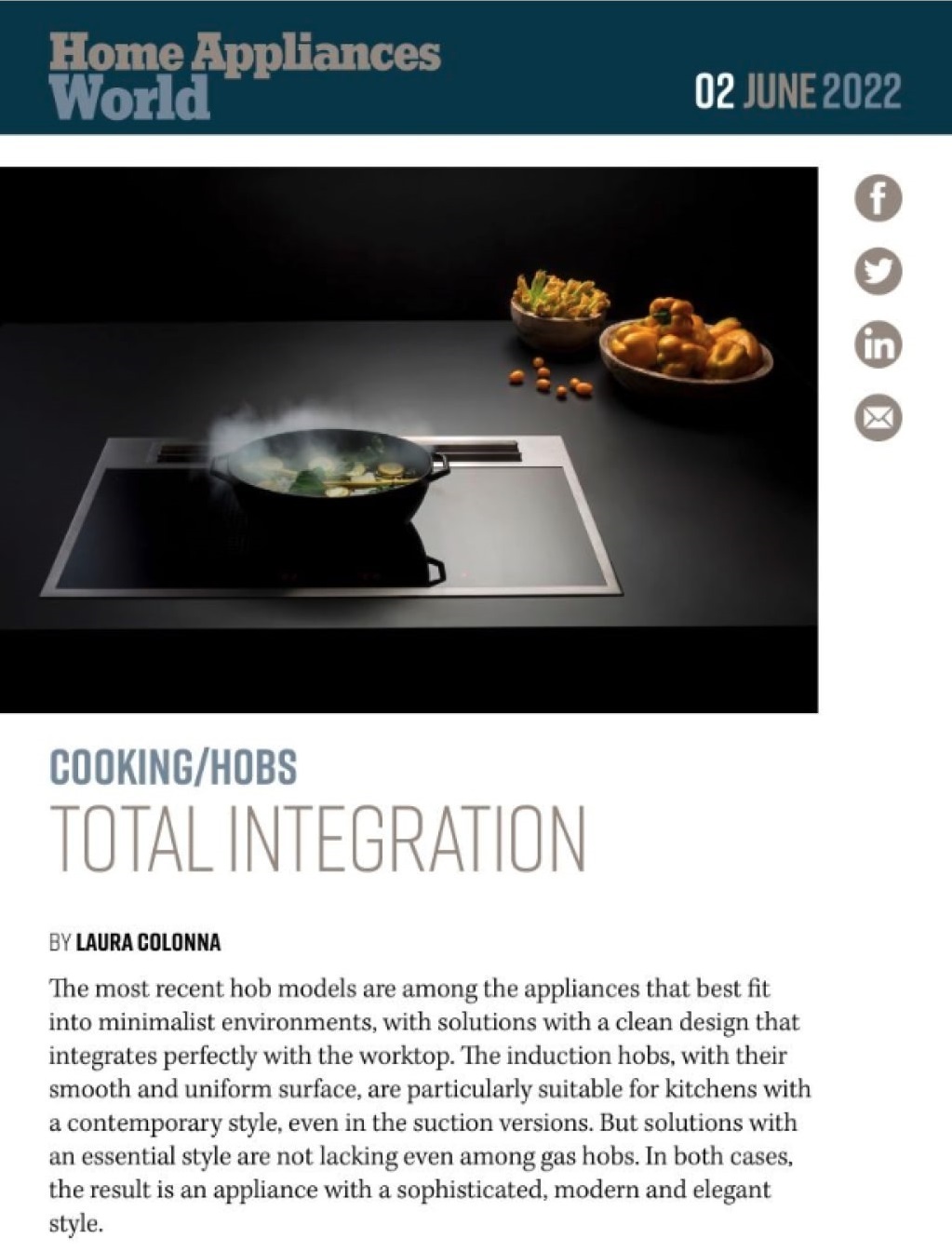 Falmec S.p.a. | Modern Cooker Hoods, Filtering Hood, Air Purifying Hood